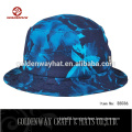 Custom Printed Bucket Hats Floral Bucket Hat Navy